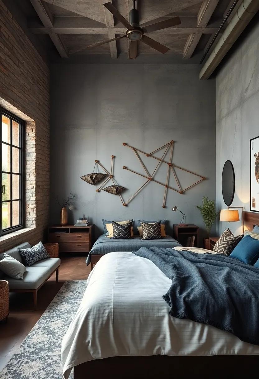 Artistic Metal Decor: Incorporate ​unique metal sculptures or wall art to add an artistic touch ⁣that embodies creativity and character,livening‍ up the‍ industrial elements of the room