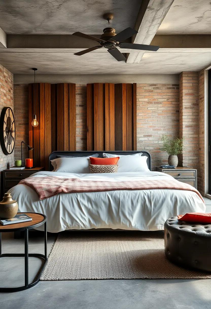 Vintage Vibes: Antique metal furnishings blend seamlessly with contemporary industrial elements, creating a curated look that tells a story and adds depth to⁤ the space