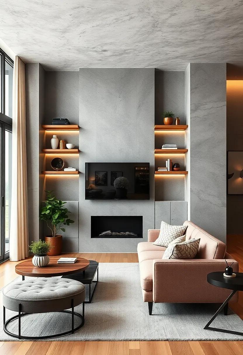 Multi-purpose Units: Select shelving that doubles as seating or a room divider, maximizing utility without sacrificing style in your small living room