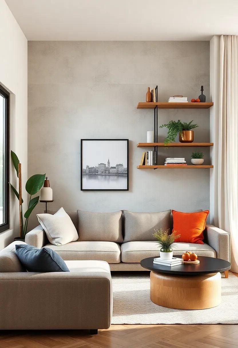 Corner Solutions: Optimize those overlooked corners with clever corner shelves that add ⁣both functionality and style, making every⁣ inch count