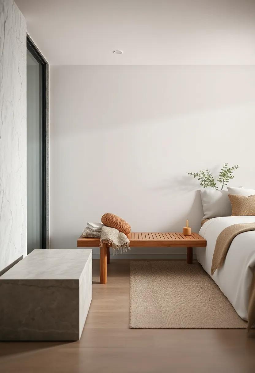 The Minimalist Scandinavian Bench – With clean lines and a soft wood finish,this Scandinavian-inspired bench brings a serene ‍and ‌airy feel to your luxurious space