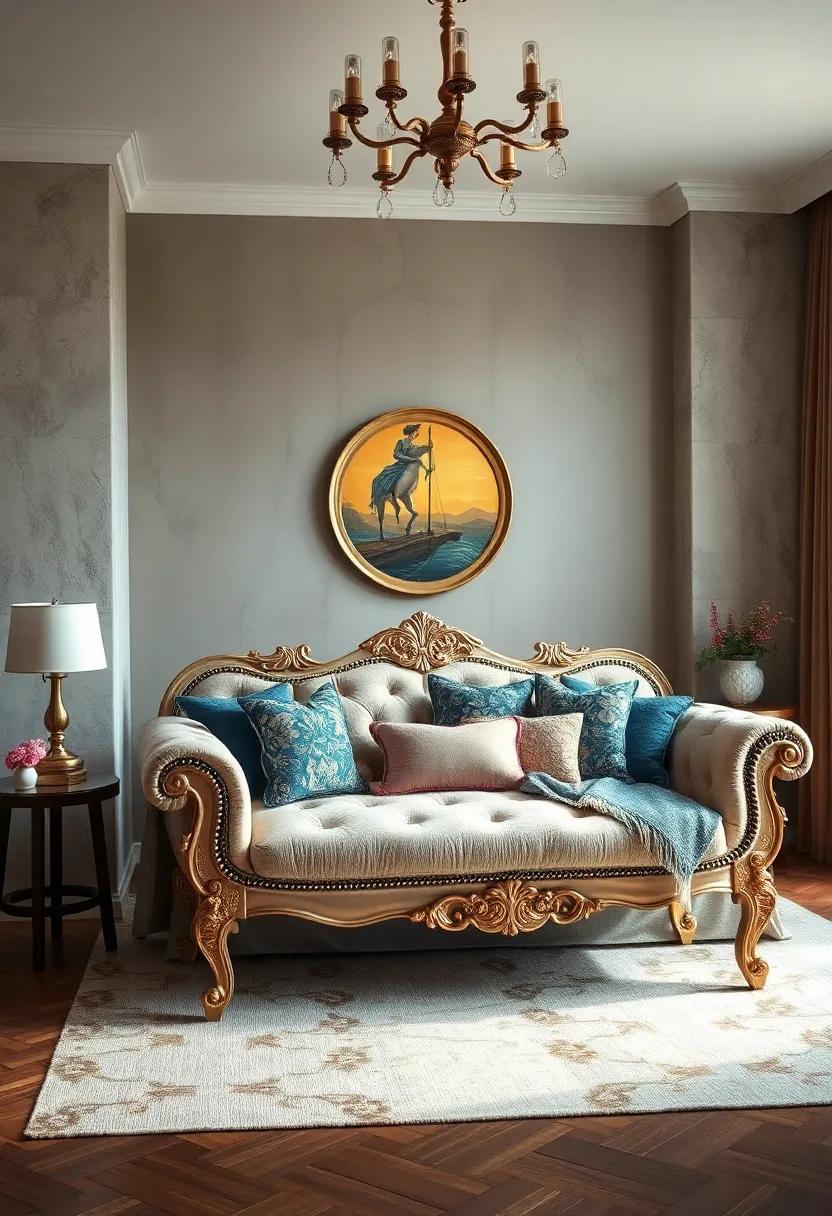 The Ornate Baroque Bench – Channel bohemian​ opulence with this ornate ‌baroque ‌bench,featuring lavish detailing and luxurious fabrics that demand attention