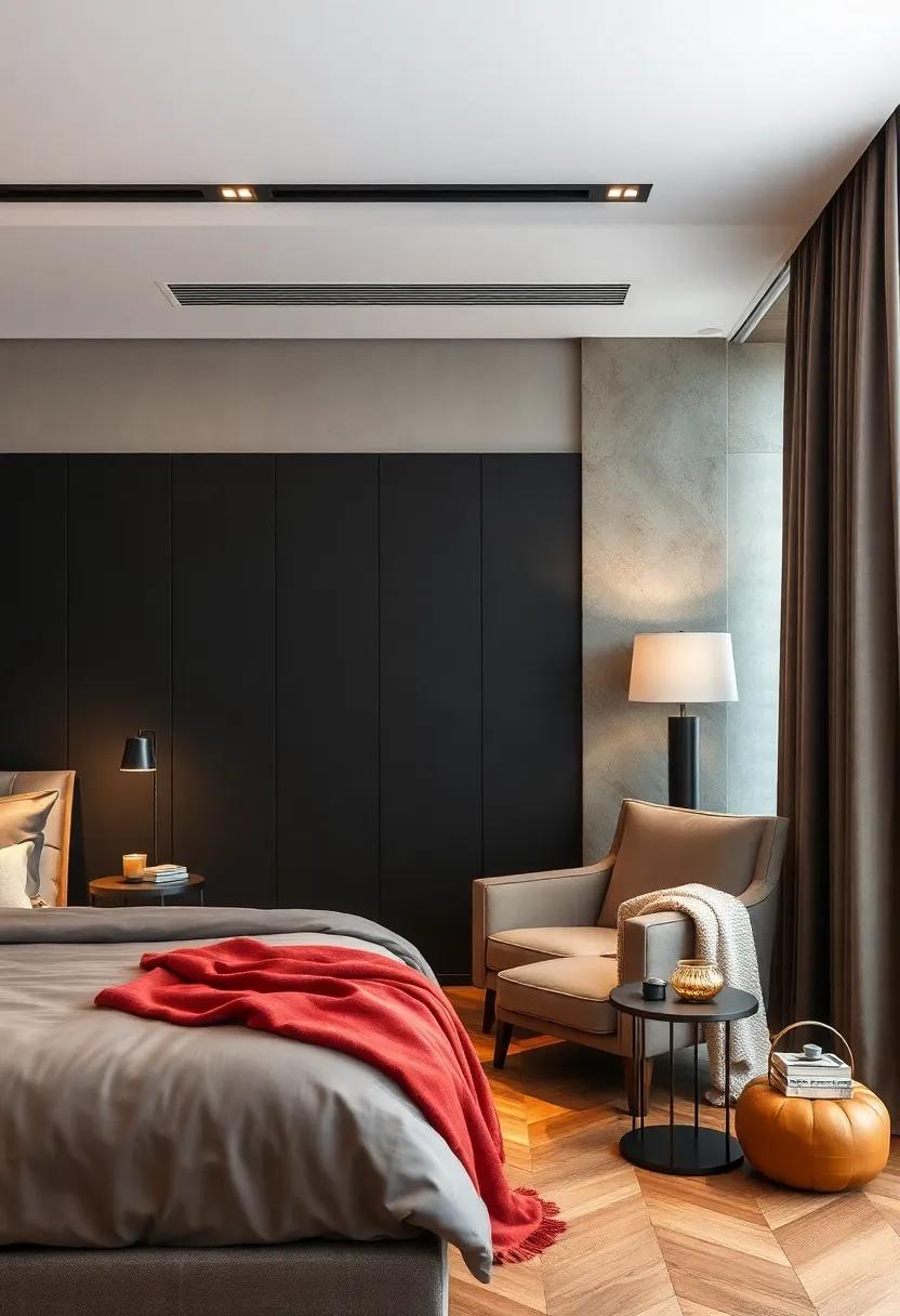 Cozy Reading Nook: Create a ‍small ⁢corner with a plush armchair and a side table,⁤ dressed with soft throws‍ and a statement lamp for quiet relaxation