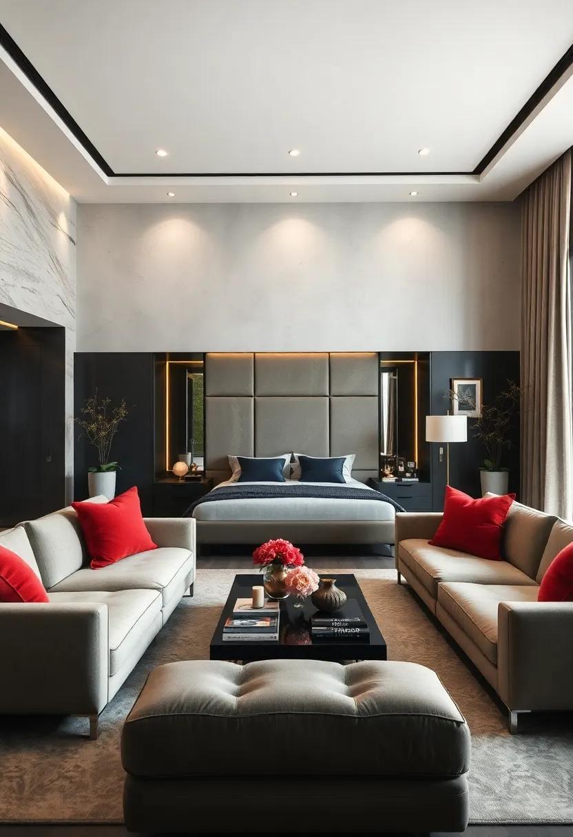 Emphasize Symmetry:⁣ Arrange your furniture and⁢ decor symmetrically for⁤ a balanced and harmonious ​feel that exudes⁣ luxury