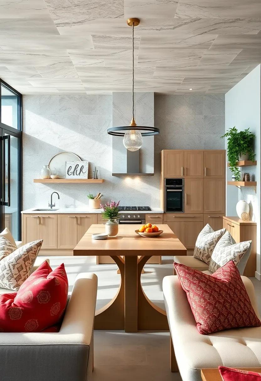 Cozy ‌Breakfast Bar: Incorporate a chic breakfast bar ‌with⁢ stylish seating to encourage ‍casual dining and⁢ lively conversation