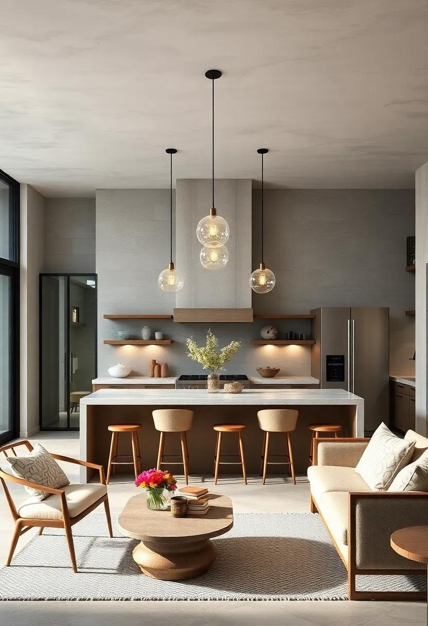 Statement Lighting: Hang elegant ⁤pendant lights made of ⁣glass ‍or natural materials that evoke the feel‌ of⁢ being in a seaside retreat