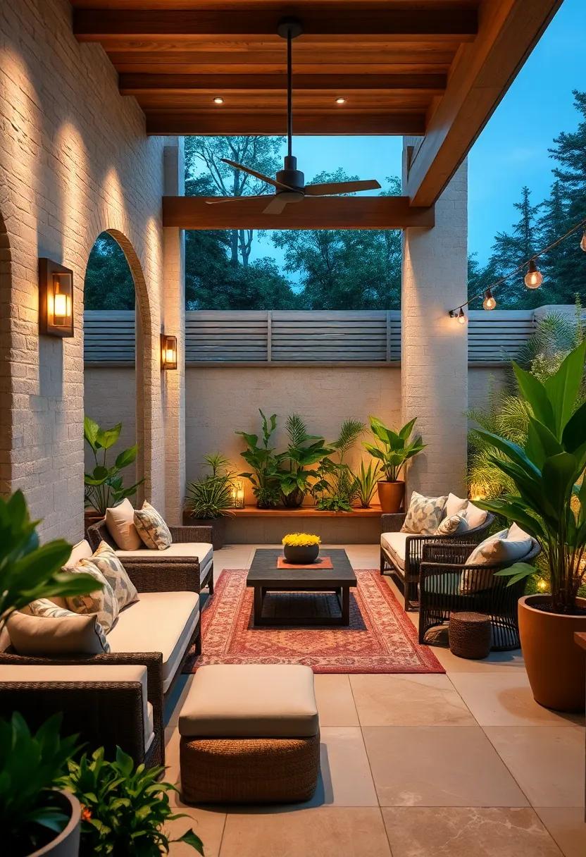 Eco-Friendly Luxury: Explore chic ⁣ways​ to⁣ incorporate sustainable⁢ elements into your patio,making it a⁤ stylish and ‌environmentally conscious‍ outdoor space