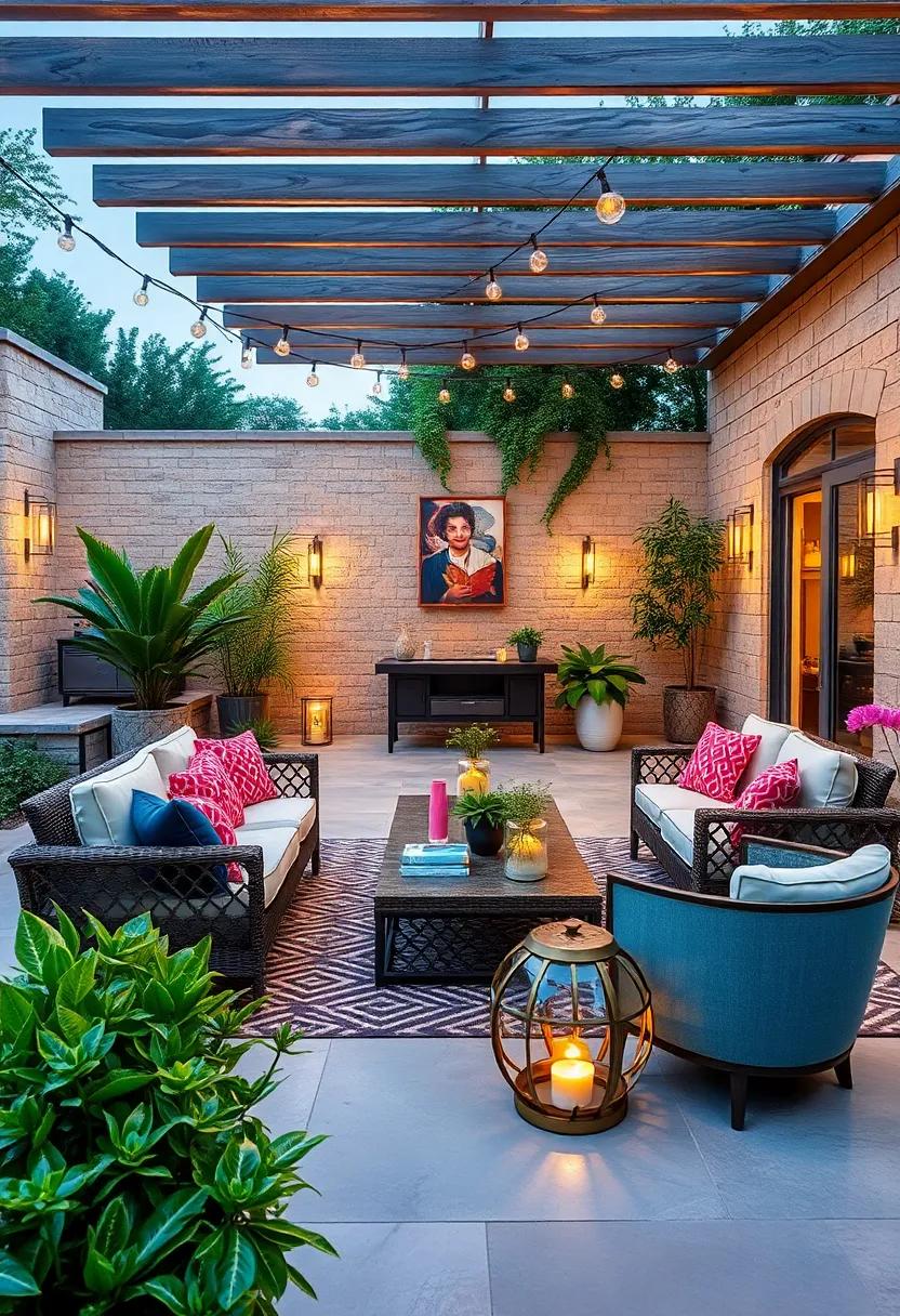 Furniture Layout⁢ Magic: Learn ⁣how ⁢strategic⁤ furniture placement can enhance the ⁢flow ‌and functionality of your patio,⁣ promoting a luxurious social⁢ experience
