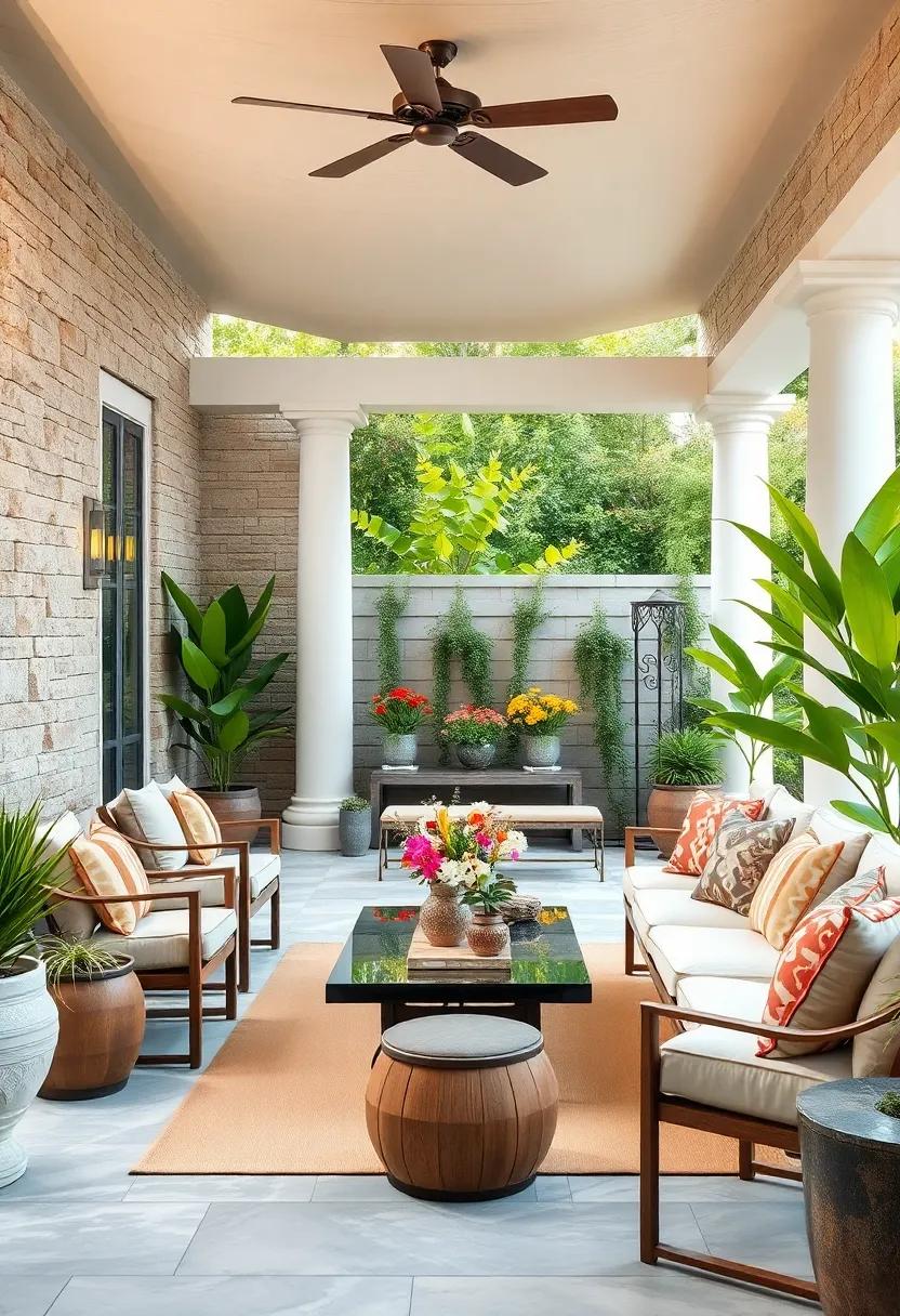 Seasonal Decor: ⁢Embrace the change of seasons by incorporating interchangeable decorations, allowing your patio to reflect ‌the beauty of each time of year