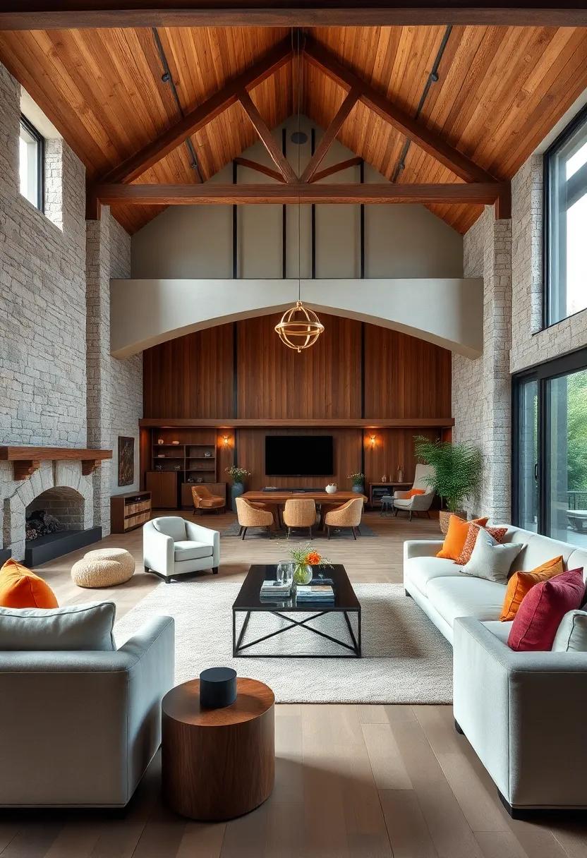 luxurious barn Conversion: This innovative‌ design transforms⁤ a traditional barn into a stunning luxury⁢ home, keeping rustic ⁤elements while⁢ incorporating modern comforts for enviable living