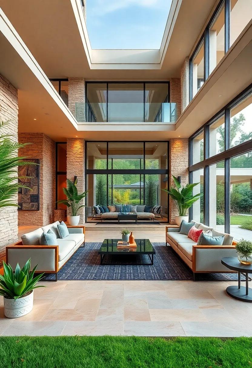 Suburban Oasis:​ Balancing⁢ luxury with⁤ family-friendly‌ design, this⁢ mansion features expansive outdoor​ spaces for entertainment and ⁣relaxation, complete with ‍a beautifully⁤ landscaped garden