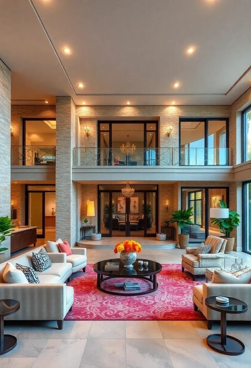 Vintage Glamour⁣ Revival: this mansion captures the ‍essence of vintage charm‍ with retro-inspired elements⁣ that ⁢blend luxury and nostalgia in a stylish setting