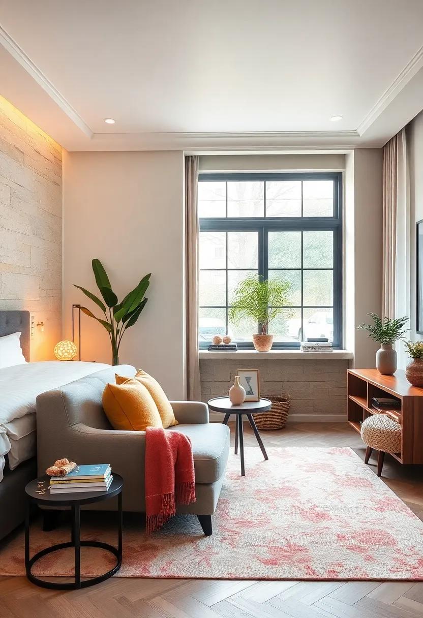 Create a ⁣Cozy Reading Nook: Dedicate a corner to a comfortable armchair and a small side table, complete with books and a soft throw blanket for those quiet, reflective moments