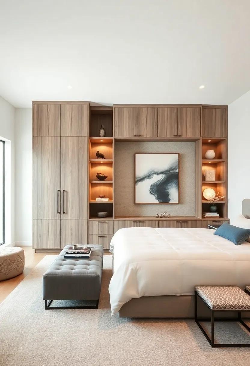 Custom Built-In Storage Solutions:⁣ Maximize space and style with built-in cabinets‍ and shelving that blend ⁢seamlessly with your decor, promoting organization and aesthetics