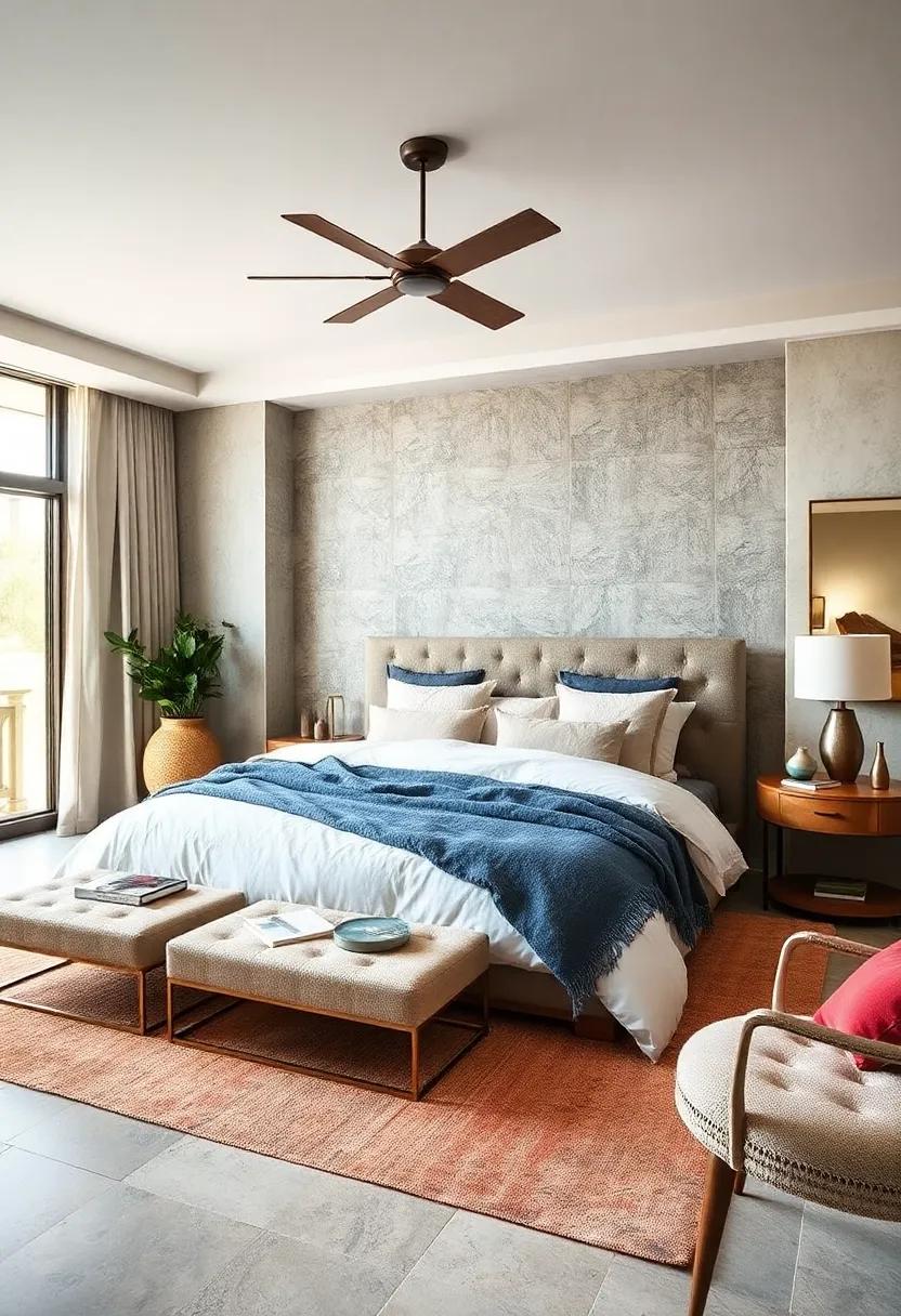 Layered textiles for Ultimate Comfort: Combine various fabrics such as velvet, linen, and cotton for bedding and curtains ⁤to create a cozy, inviting retreat