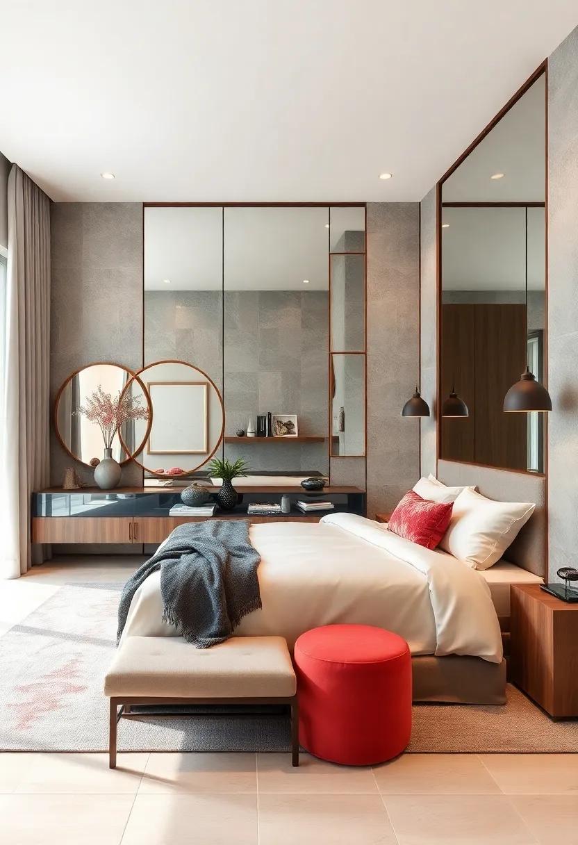 Mirror Magic for Spaciousness: Strategically place ⁤mirrors to reflect light and create the illusion of a larger ⁣space while adding a sense of elegance
