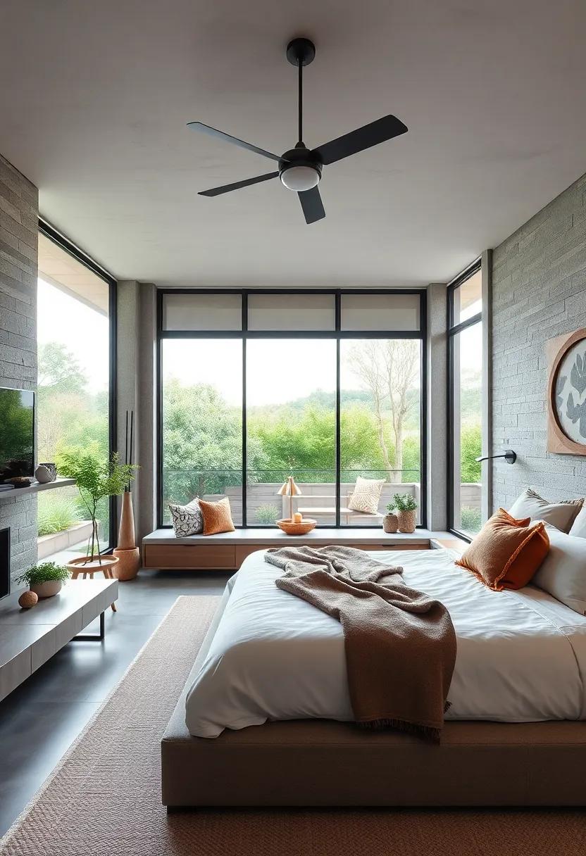 Outdoor Views for Connection ‌to Nature: Position your bed to ⁤face​ windows with garden ⁤views, merging the interior space with ‍the tranquil outdoors