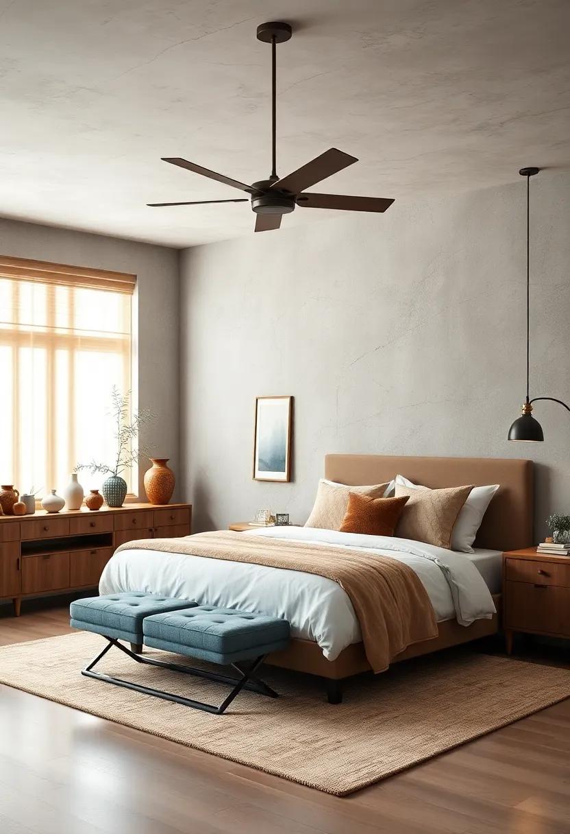 Vintage Accents for Charm: Mix in vintage furniture or decor pieces to add character and warmth to your modern master bedroom ‍design