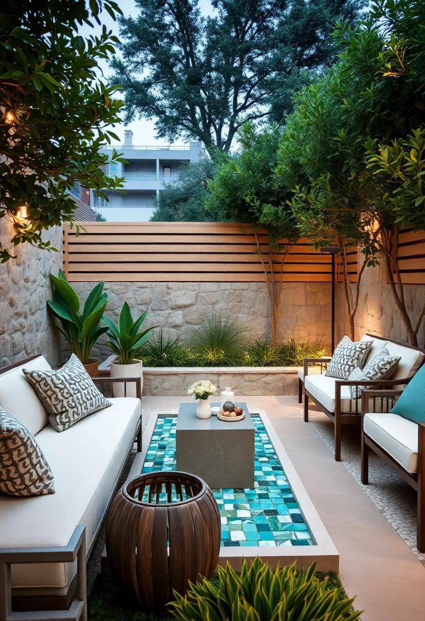 Sea Glass Embedded Borders: Incorporate sea glass into concrete borders for⁤ a unique sparkle that reflects the Mediterranean coast's beauty