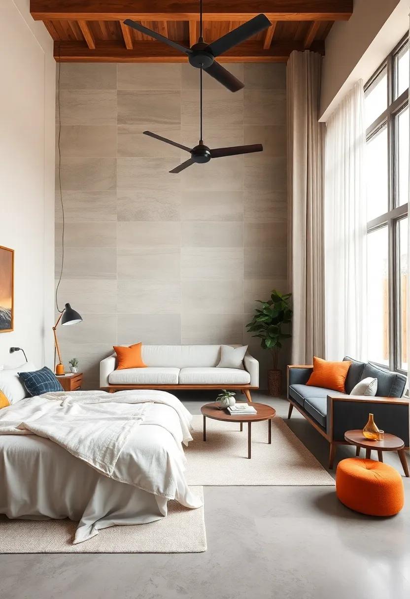 Curate a balanced layout: Aim for harmony in your arrangement—balance light and dark⁣ pieces while ensuring functionality and flow throughout the room