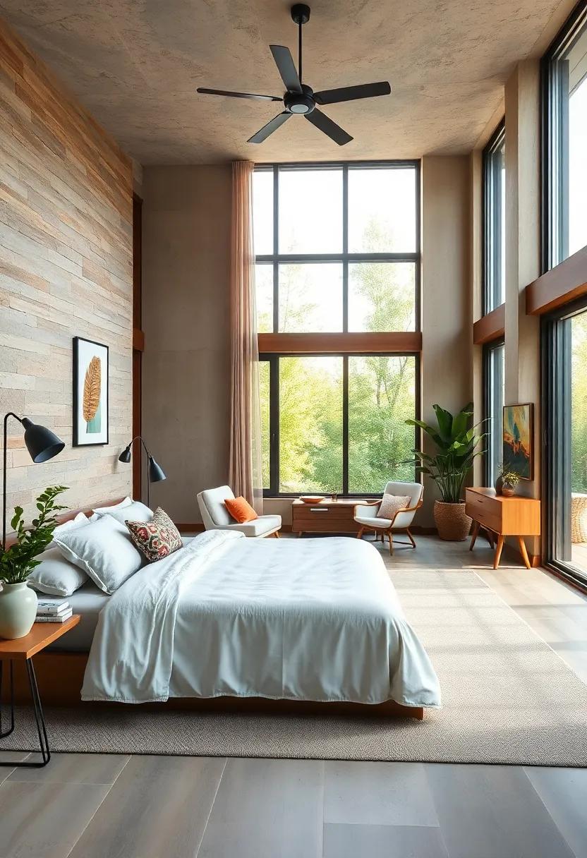 Use Large Windows: Maximize natural ⁣light with floor-to-ceiling windows or large openings to create an airy, open⁢ feel