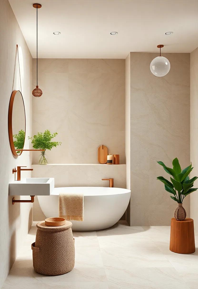 Eggshell and Soft Copper: A unique combination⁢ that contrasts the modern ⁤with the ‌artisanal,‍ adding warmth and understated luxury to‌ the space