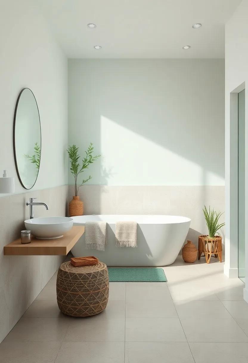 Fresh Mint ​and ⁢Pure⁤ White:⁤ This geometric pairing represents serenity and simplicity,‍ perfect​ for uncluttered spaces seeking a ‌touch‍ of color