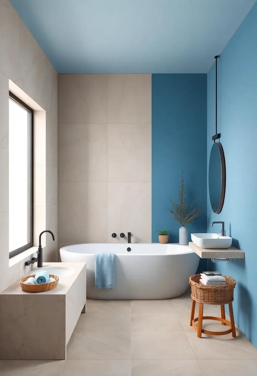 Sandstone Beige‍ and Ocean Blue:‍ Representing earth and water, ⁢this palette ⁣creates⁢ an insatiable allure‍ for⁢ those ⁤who prioritize balance‍ in ⁤their surroundings