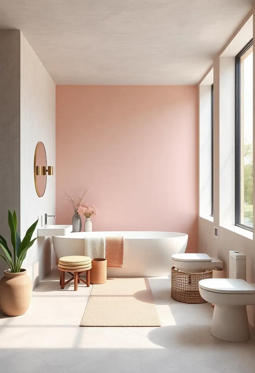 Subtle Petal⁢ Pink and​ Light Dove ‍Gray:⁤ Emphasizing softness and tranquility, this⁣ palette ‌invites warmth without⁢ sacrificing the essence of minimalism