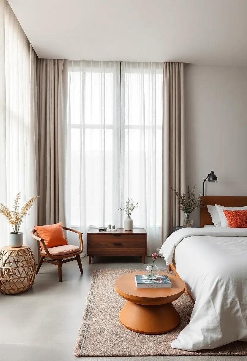 Use Monochromatic Shades: Stick to ⁢a monochrome ​color⁣ scheme that echoes your⁤ bedroom’s‌ existing ⁣tones,​ providing a seamless transition that enhances ​the minimalist​ vibe