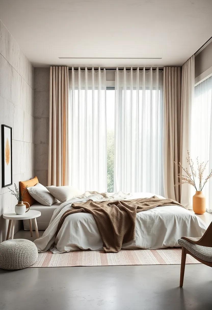 Go for Minimal Patterns: Select​ curtains⁢ with ​delicate,understated ⁣patterns like ⁣stripes⁤ or dots to keep⁢ the focus on simplicity while adding a bit of character