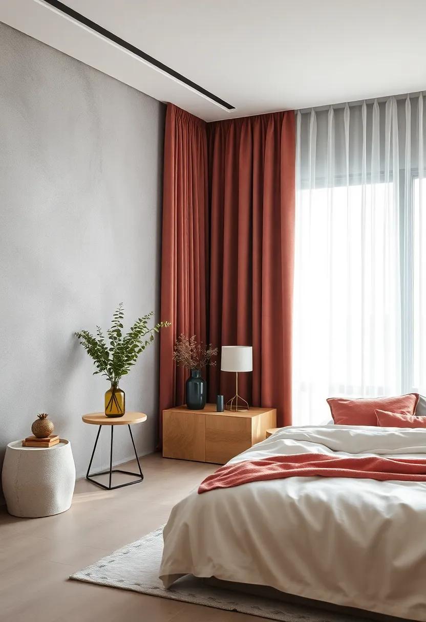 Explore Velvet Textures: For a touch​ of ⁣luxury,⁢ choose velvet curtains that offer ⁤richness and warmth⁤ while maintaining‍ a ​minimalist ⁣elegance