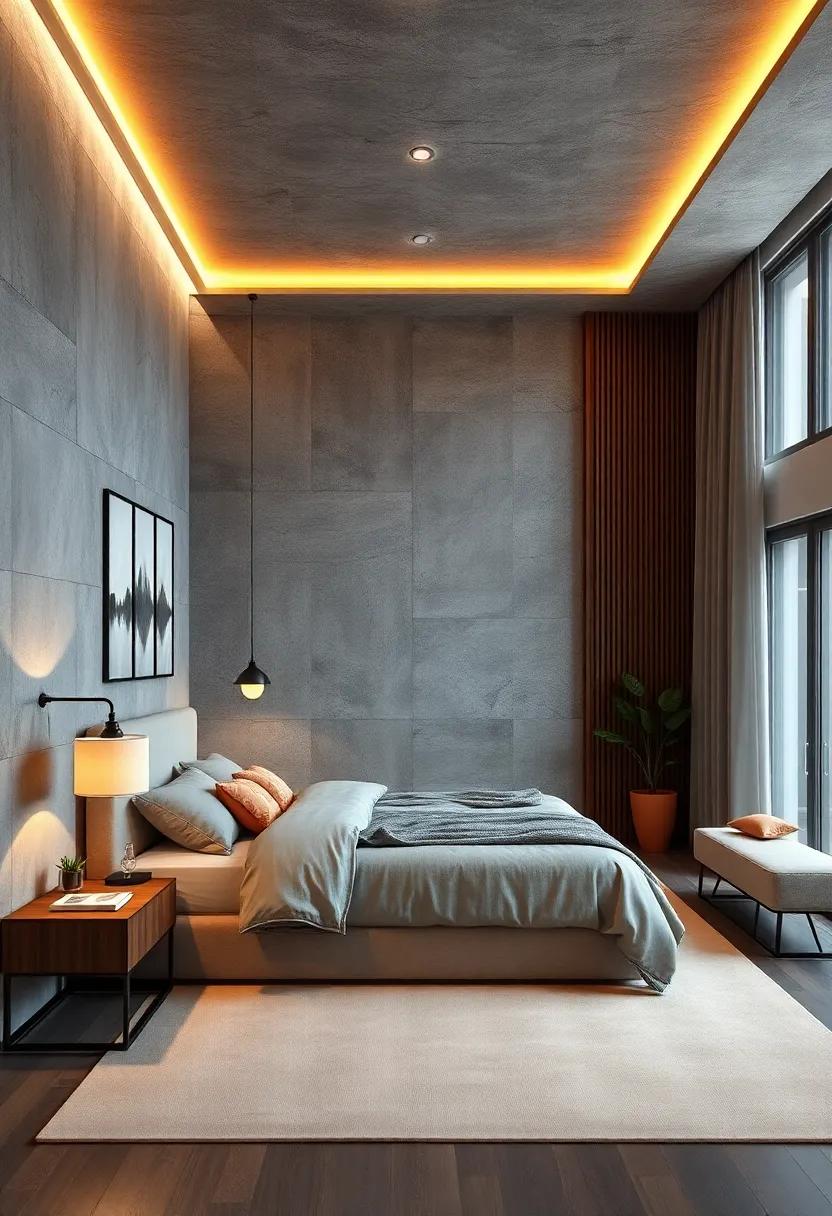 Customizable Lighting: Smart ​LED strips or color-changing bulbs give you the ability to set different moods and enhance your bedroom’s ambiance