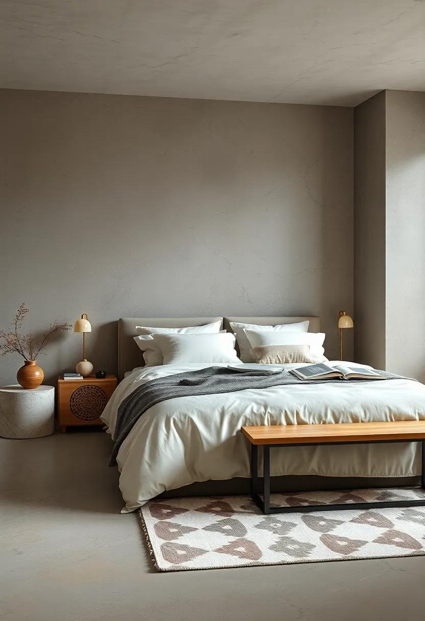 Minimalist Bedding: Invest in high-quality, minimalist bedding in soft neutrals or subtle patterns to enhance comfort and elevate aesthetic appeal