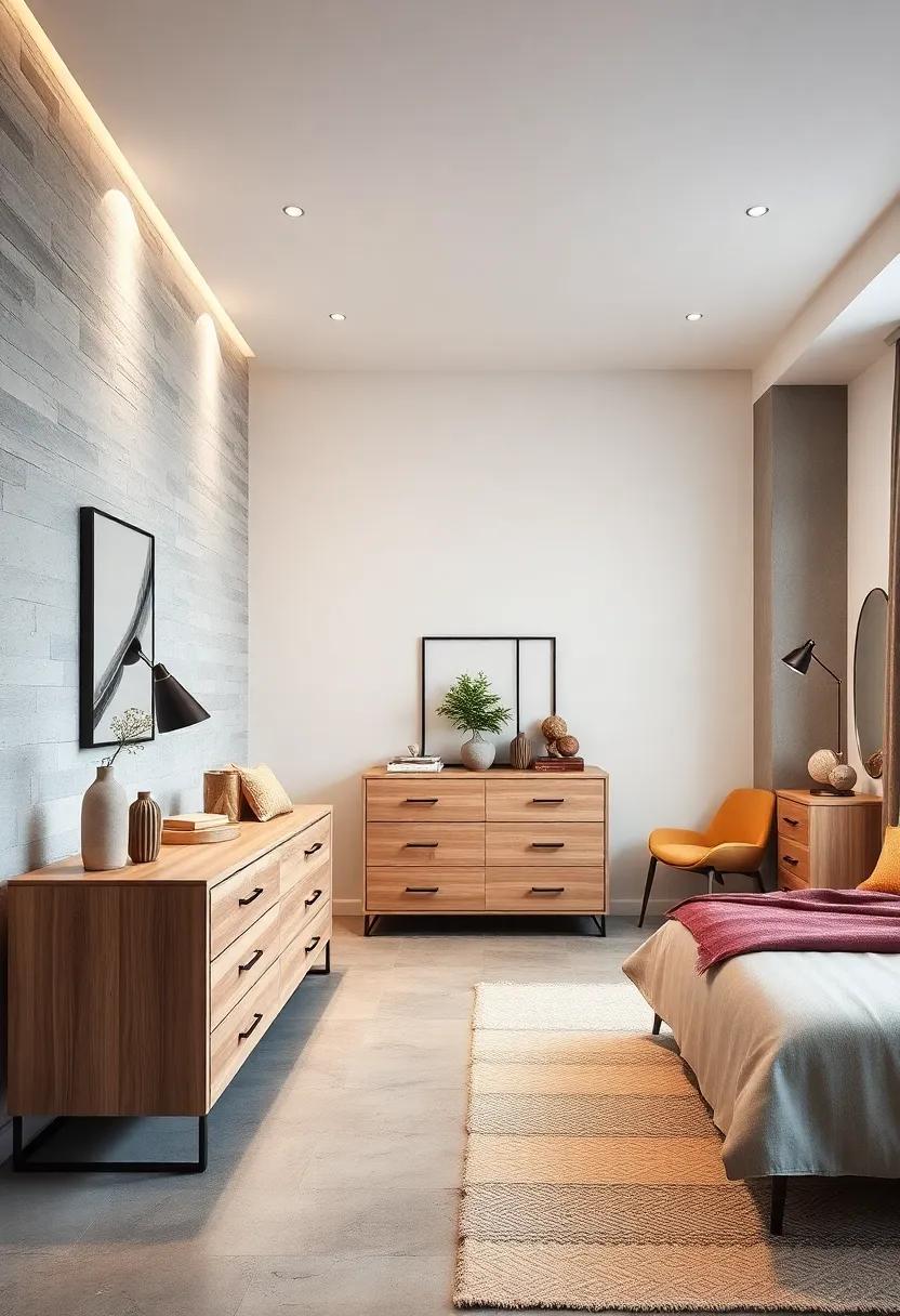 Modern Dresser: Opt for a dresser with clean lines ⁣and integrated ‍handles to keep your space looking clutter-free and ⁢sophisticated