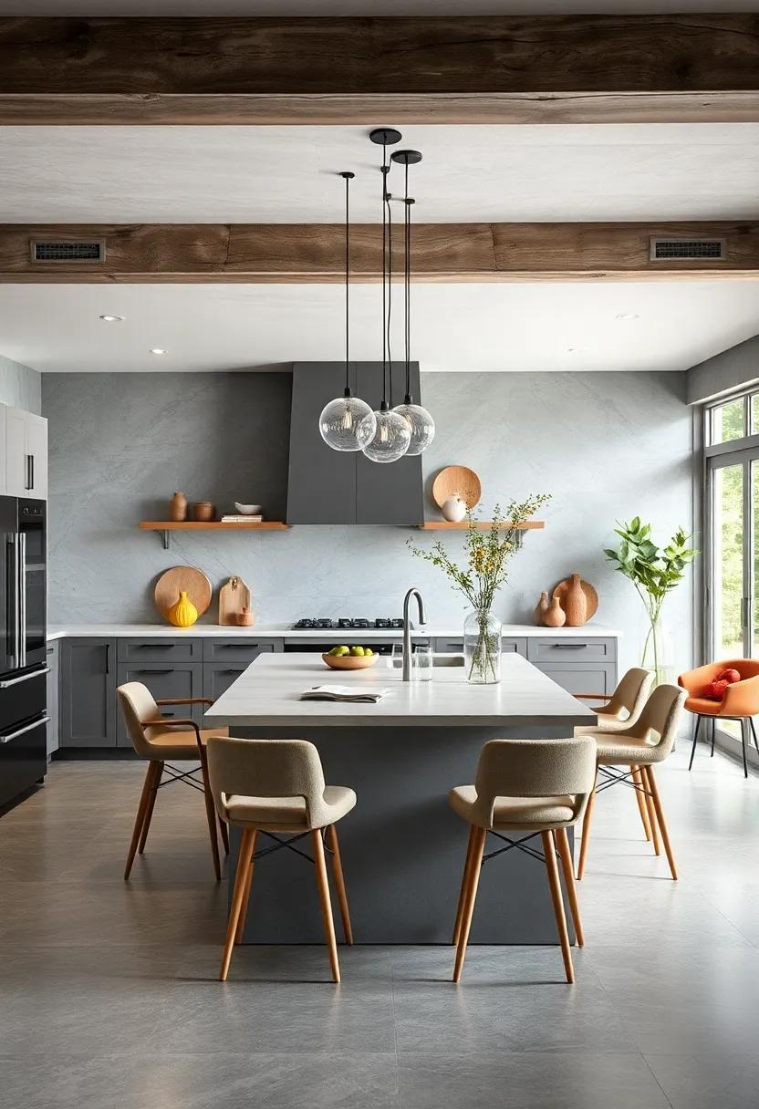 Multifunctional Islands: Design a ⁣kitchen island ⁤that serves multiple purposes—prep ⁣space, dining, storage—enhancing both functionality and⁢ style