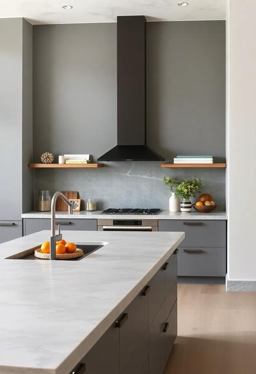 Sleek Concrete Countertops: Consider installing polished ‍concrete countertops for a modern, industrial touch that ‍remains⁢ stylish and functional