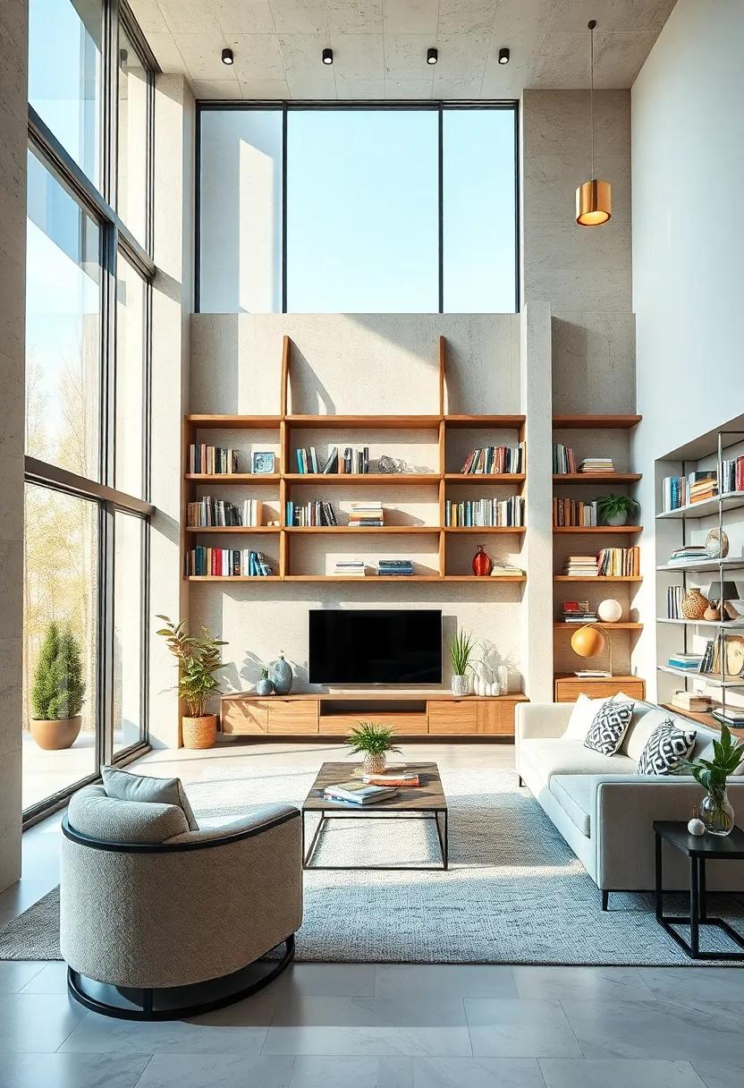 Statement Artwork:⁣ Choose bold, oversized artwork that draws the eye ​and ​adds a focal point to the room, standing out against the⁢ expansive backdrop of​ nature outside