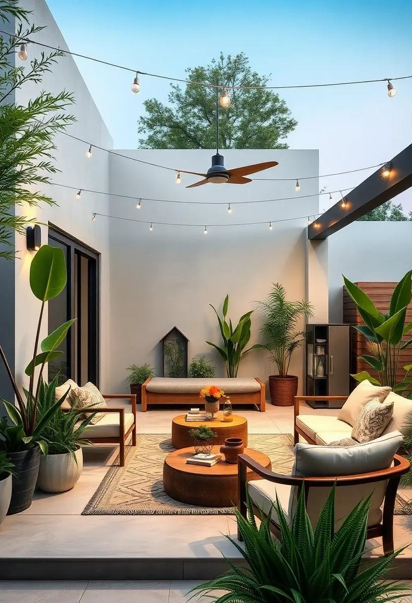 Embrace ⁣sustainability with an ⁤eco-friendly design that incorporates solar-powered lighting and drought-resistant‍ plants for a ‌low-maintenance retreat