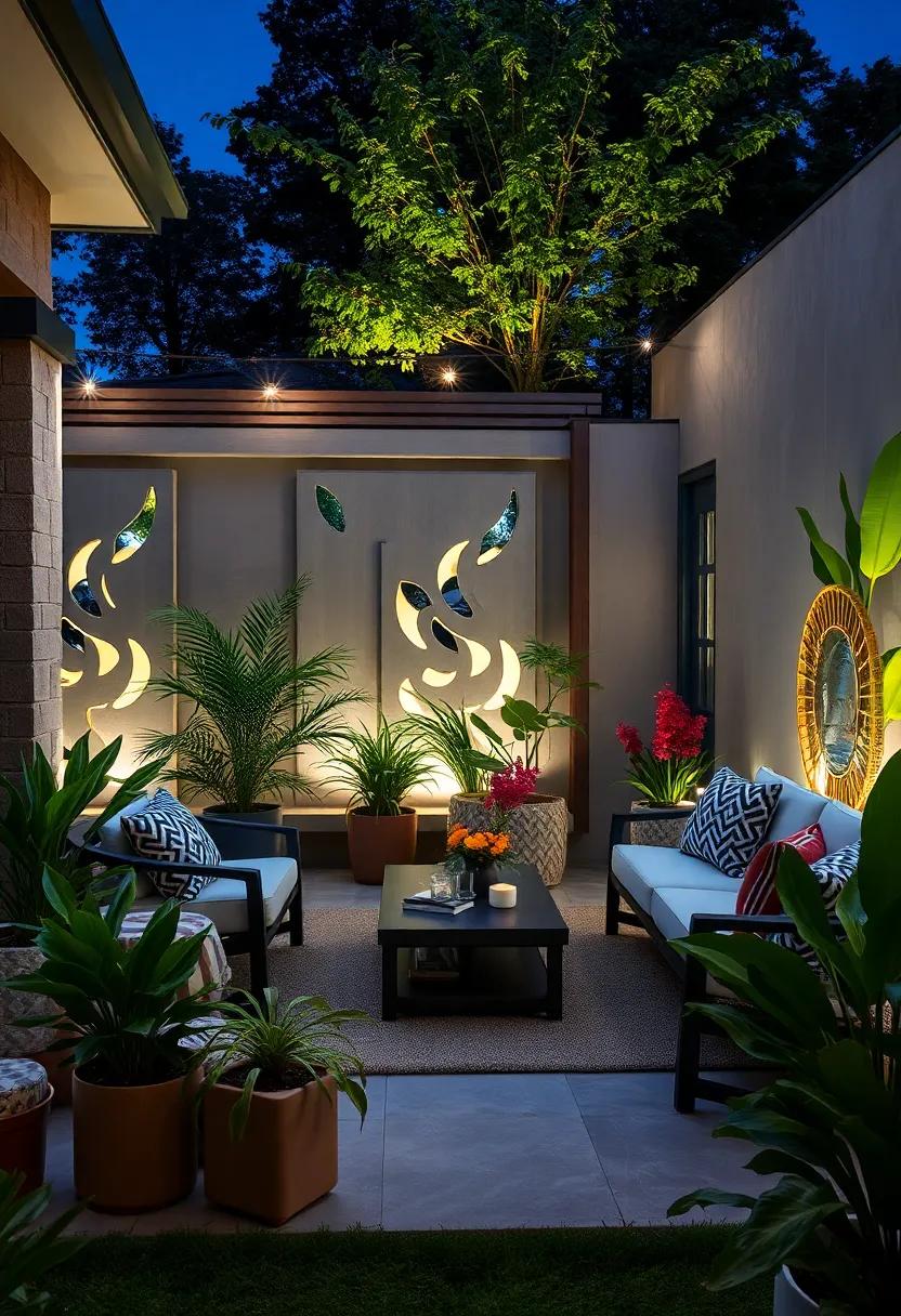 Motion-Activated Decorative Fences: Build fences that⁤ feature artistic cut-outs,illuminated ‌from behind ​when motion is‌ detected,enhancing the design element