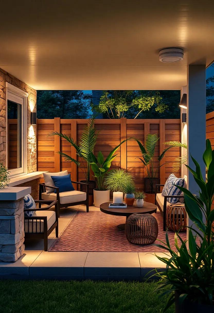 smart Motion-Activated Spotlights: install smart spotlights that not only light up upon detecting motion but can also connect to your home automation system for customizable settings