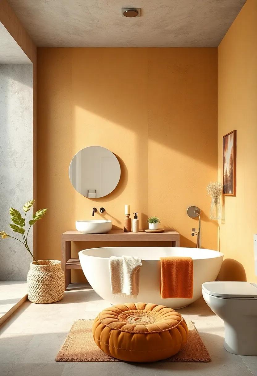 Pale Honey: A soft,warm ​yellow that brings a touch of sunshine⁣ into the ​bathroom,creating an uplifting and cheerful environment