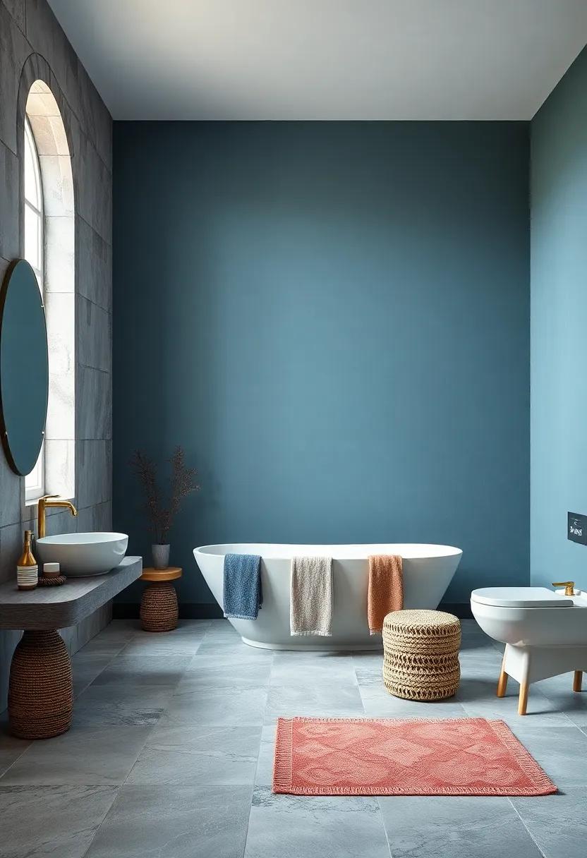 Slate Blue: A richer blue that resembles a tranquil sky, slate​ blue imparts character while maintaining​ a ⁤neutral vibe