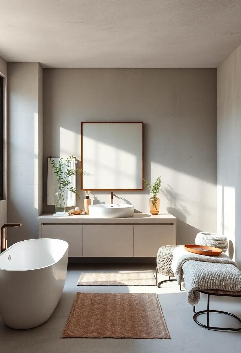 soft Dove Grey: A gentle, muted hue that creates a​ serene backdrop⁣ while enhancing ​natural light in ⁢your bathroom