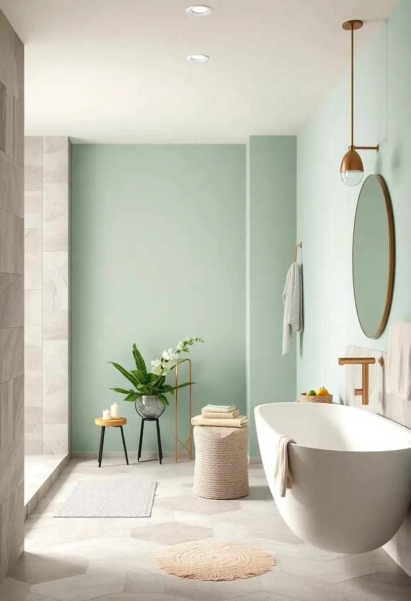 Soft ⁤Mint:⁣ A fresh, light mint green introduces a hint of color without overwhelming, perfect for a ‍refreshing and airy space