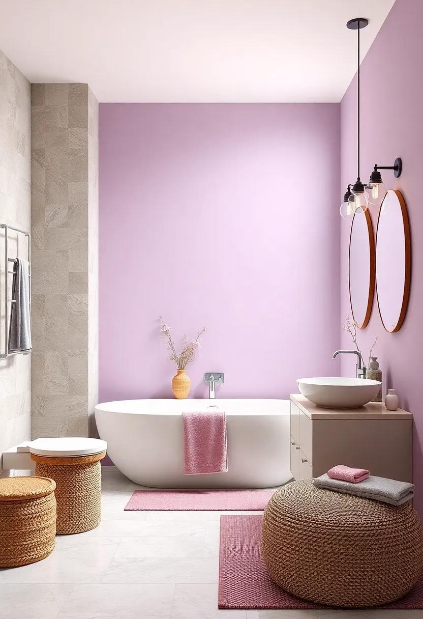 Whispering Lilac: A subtle ​lavender shade that brings a sense of calm,whispering lilac pairs ⁤well with ‍white accents for a dreamy look