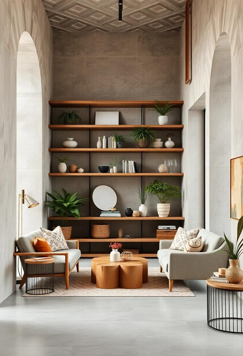 Organic Shapes: ⁤select decor items ‍with organically shaped silhouettes—think rounded ceramics and sculptures that mimic‌ nature