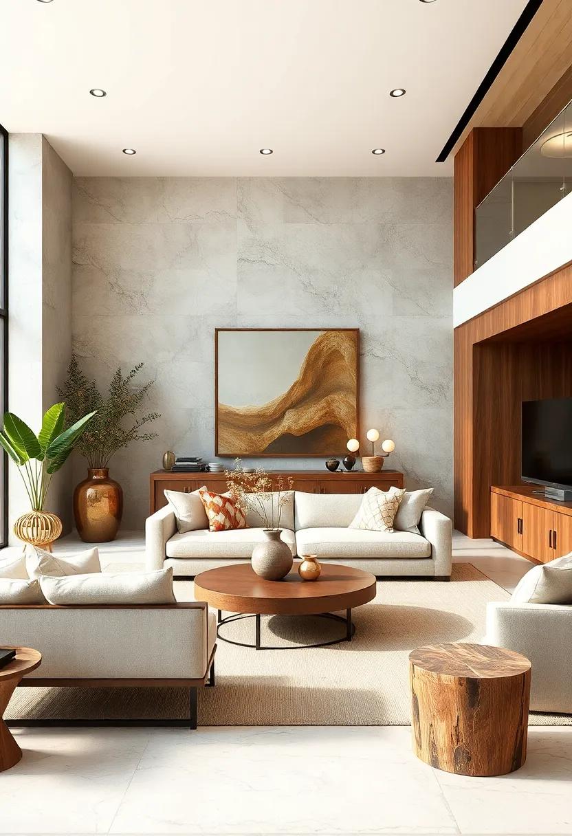 Incorporate⁢ Wooden Accents: Introduce reclaimed wood⁢ furniture or decor elements to add warmth and a touch ‌of rustic elegance