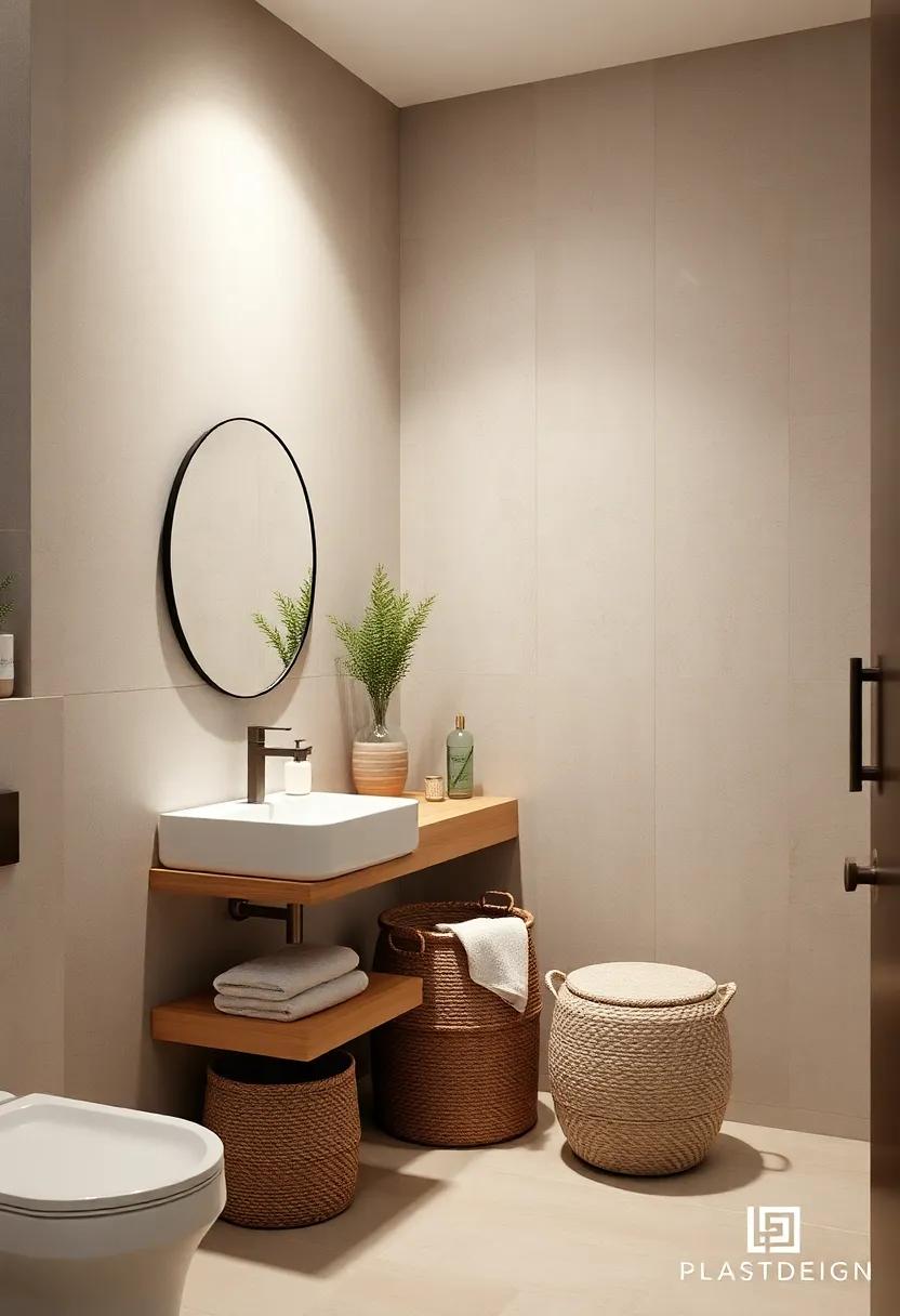 Elevated Storage Solutions: Use woven baskets in neutral shades for⁢ organized storage that keeps clutter‍ at bay ​while enhancing the decor