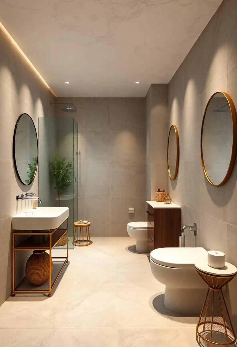 High-Quality Finishes: invest in quality materials,‌ such as​ polished chrome or⁢ brass for fixtures, to elevate ‌the ⁤overall ‍look of your bathroom